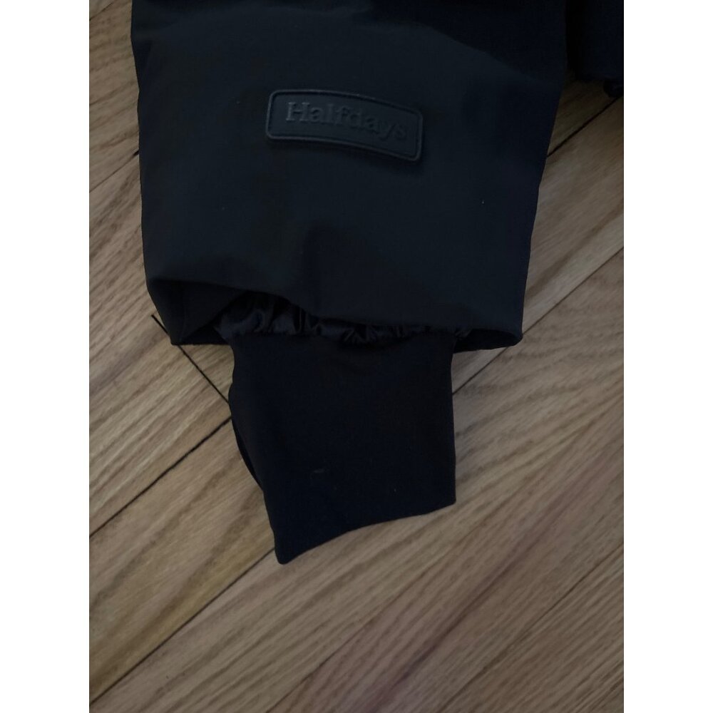Halfdays Georgie Puffer Jacket Black XL, new with tags, Removable Hood - Picture 8 of 9